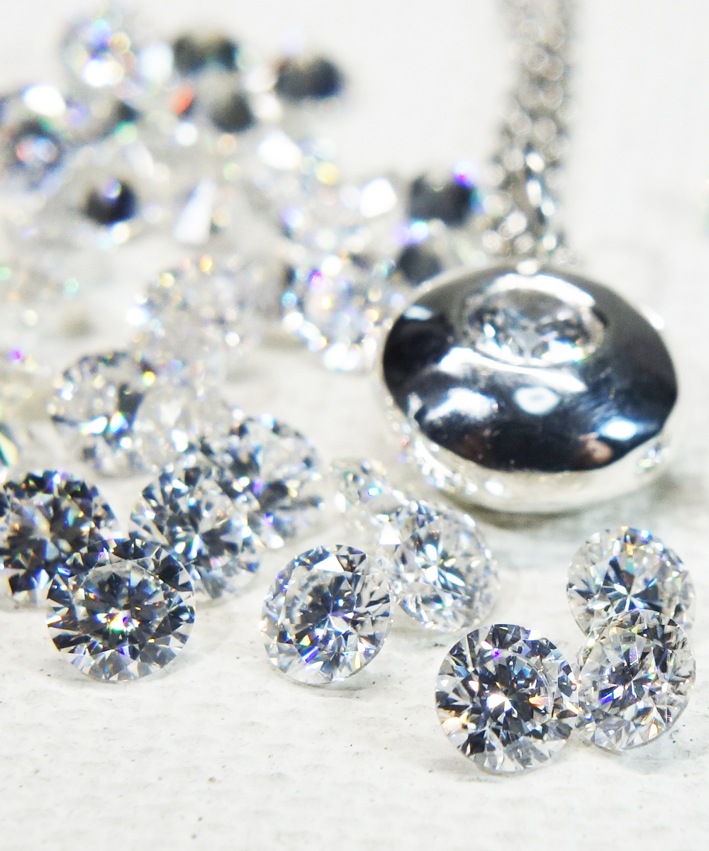 Silver 925 モアサナイト ギフト対応】 ネックレス レディース Silver925 モアッサナイト